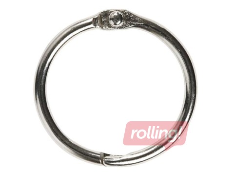 Grāmatu riņķi, Ø25mm 10 gab.