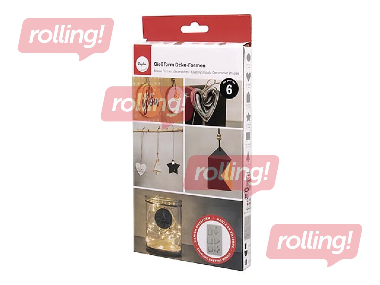 Silikona liešanas veidne 