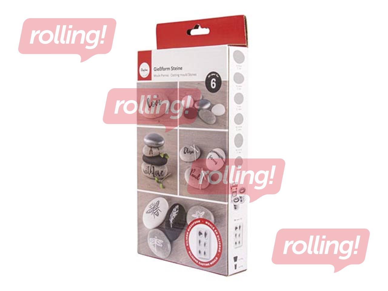 Silikona liešanas veidne 