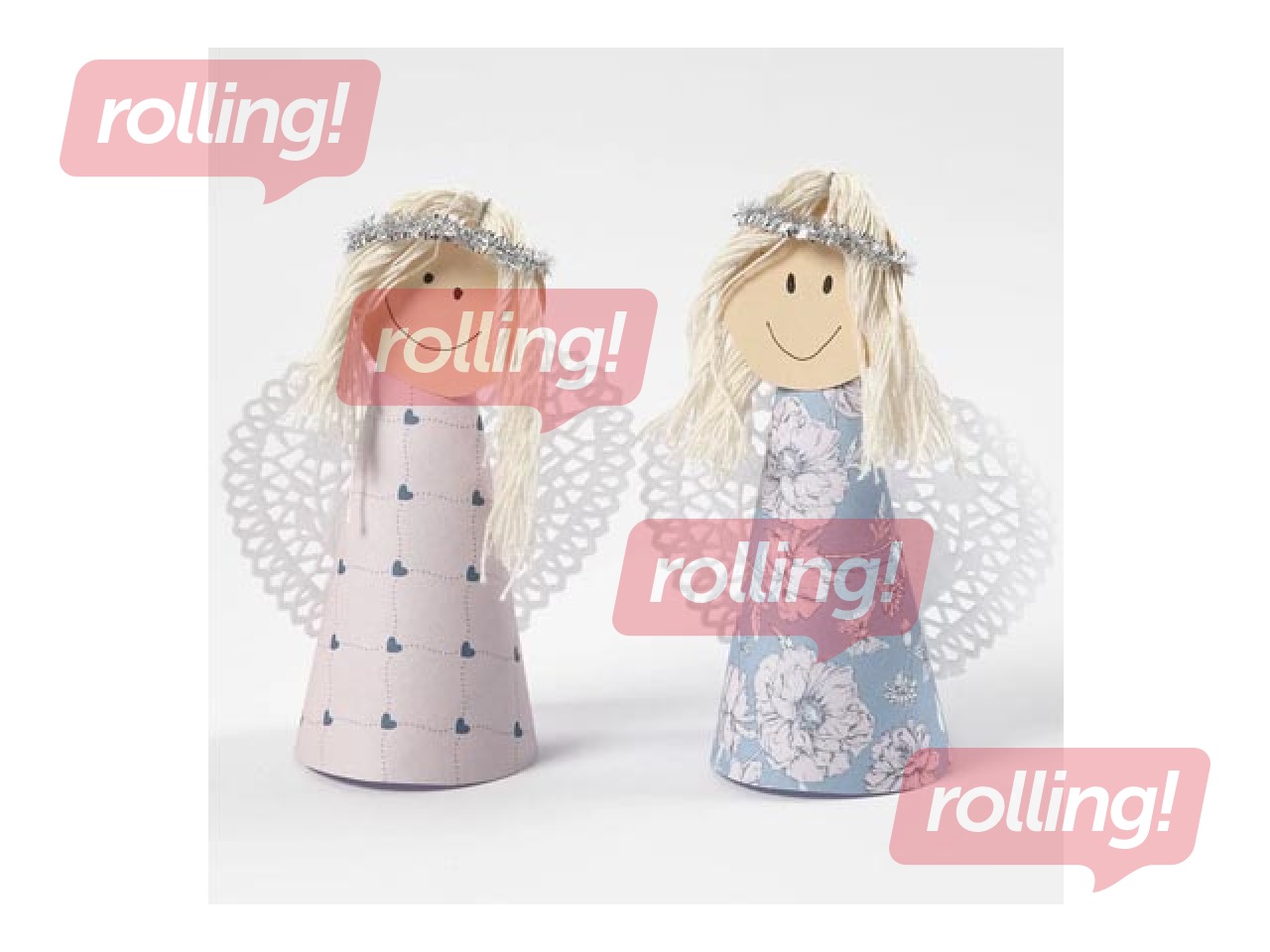 Salvetes sirds formā, 30 gab.