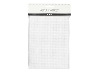 Audums izšūšanai, 50x50 cm, balts