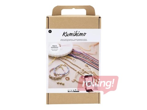 Radošais komplekts Starter Craft Kit Kumihimo