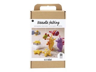 Radošais komplekts Craft Kit Needle Felting Animals In Water