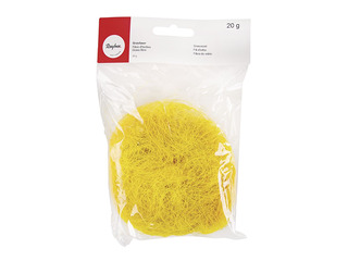 Sizala šķiedras, dzeltenas, 20g