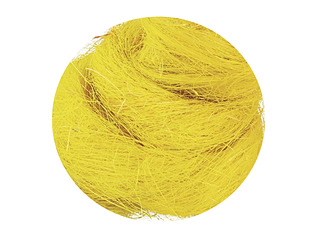 Sizala šķiedras, dzeltenas, 20g