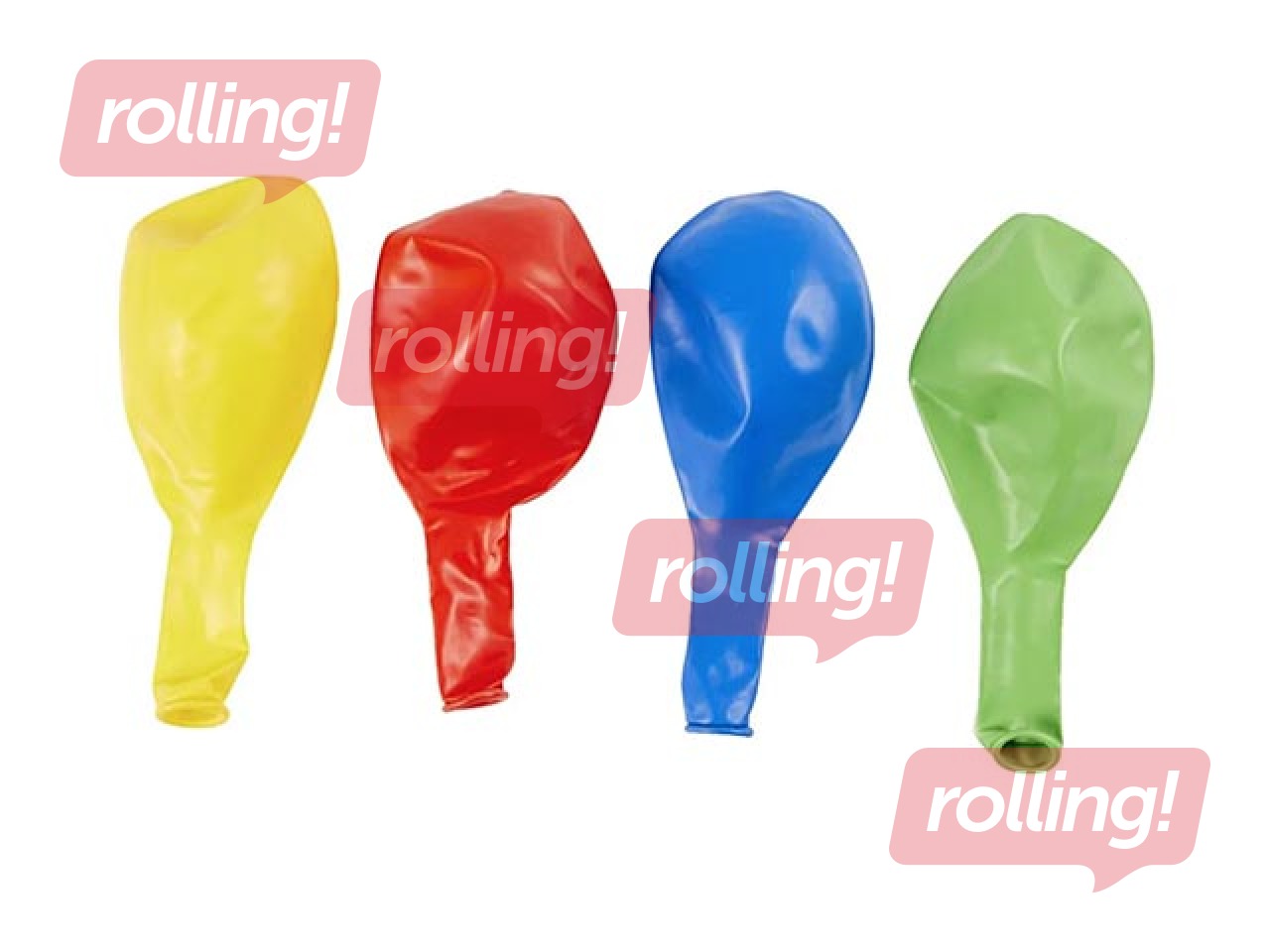 Baloni, dažādas krāsas, 4 gab.