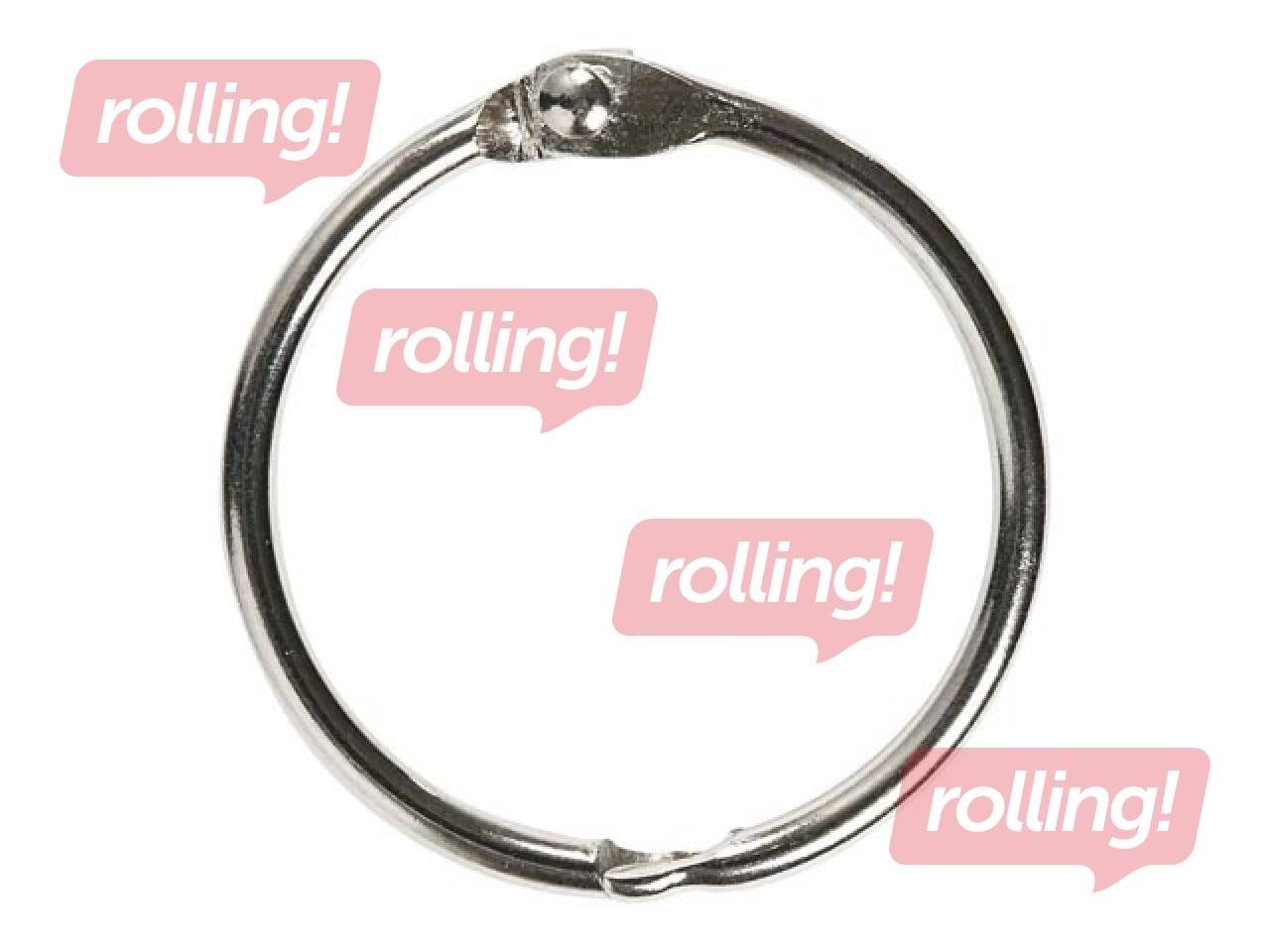 Grāmatu riņķi, Ø32mm, 8 gab.