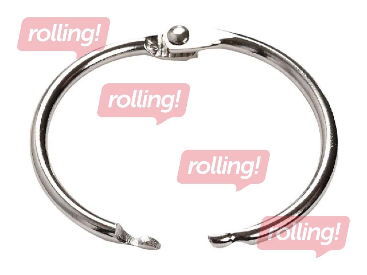 Grāmatu riņķi, Ø32mm, 8 gab.