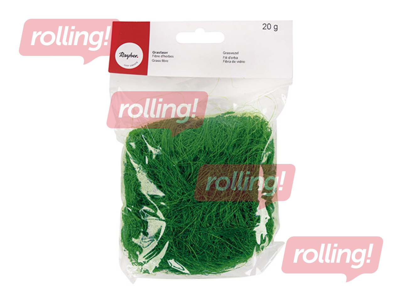 Sizala šķiedras, tumši zaļas, 20g