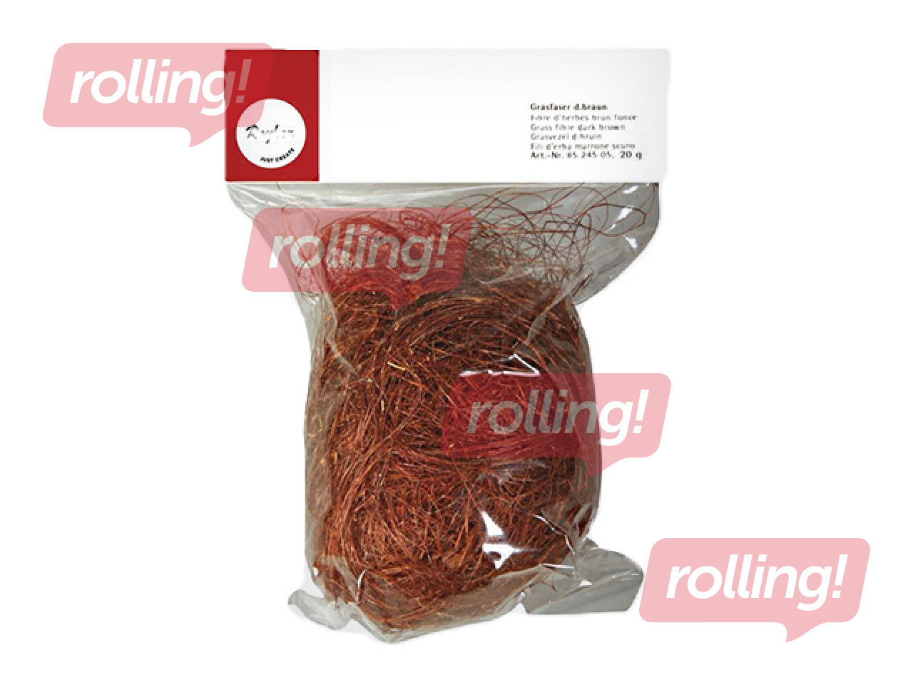 Sizala šķiedras, brūnas, 20g