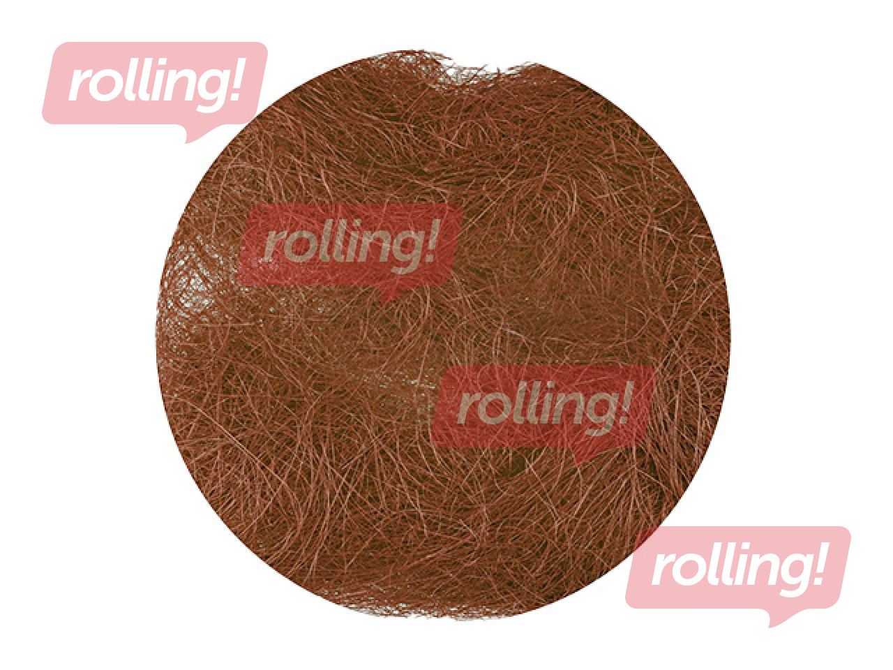 Sizala šķiedras, brūnas, 20g