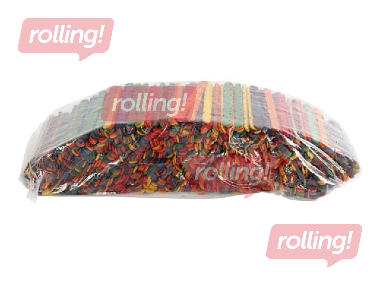 Konstrukcijas kociņi, krāsaini, 1000 gab.