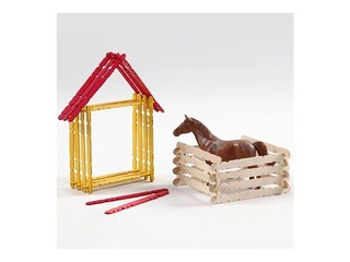 Konstrukcijas kociņi, krāsaini, 1000 gab.