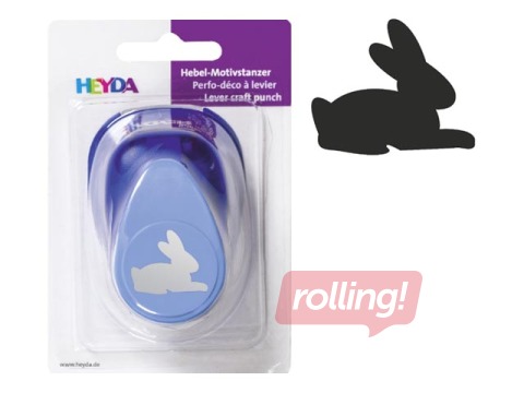 Dekoratīvais caurumsitējs lielais, zaķis