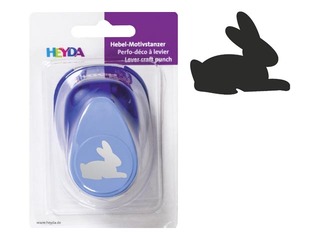 Dekoratīvais caurumsitējs lielais, zaķis