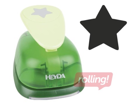 Dekoratīvais caurumsitējs, zvaigzne, 65mm