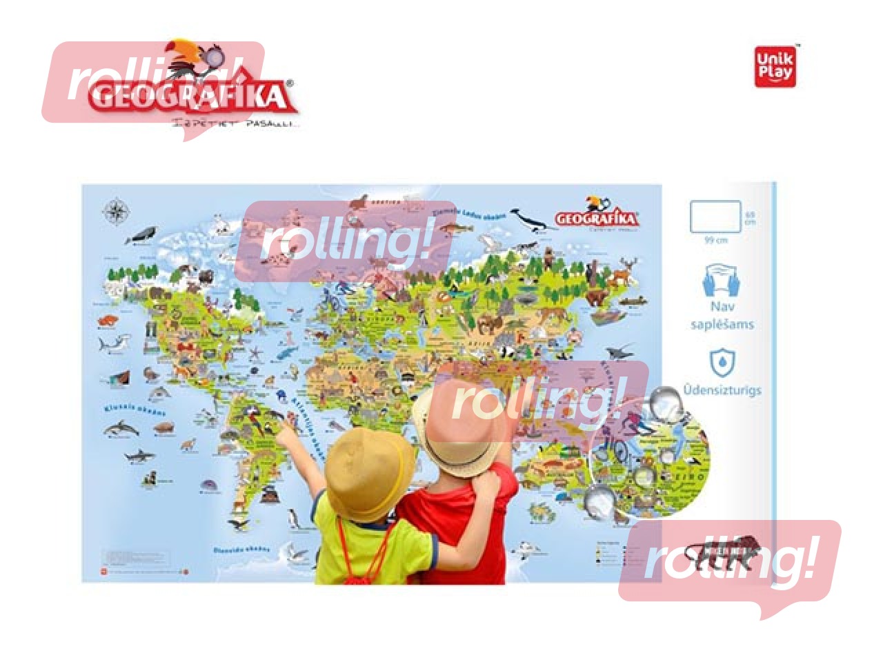 Spēle Geografika, izzini pasauli