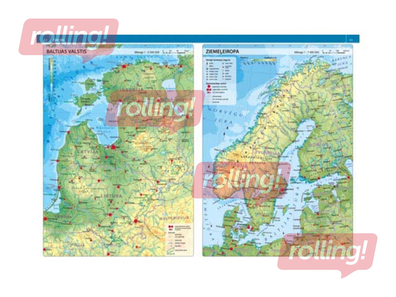 Ģeogrāfijas atlants 7. un 8. klasei