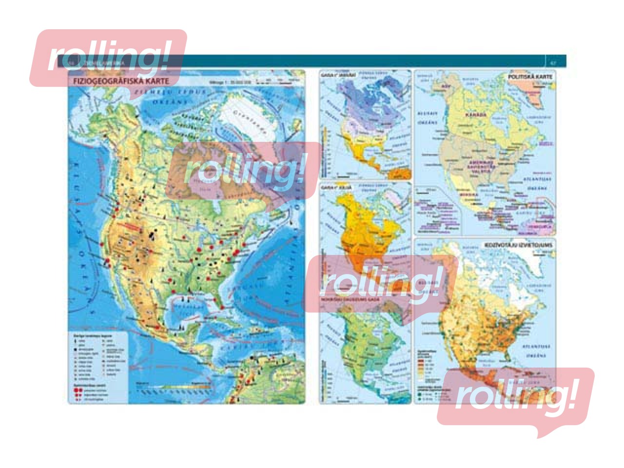 Ģeogrāfijas atlants 7. un 8. klasei