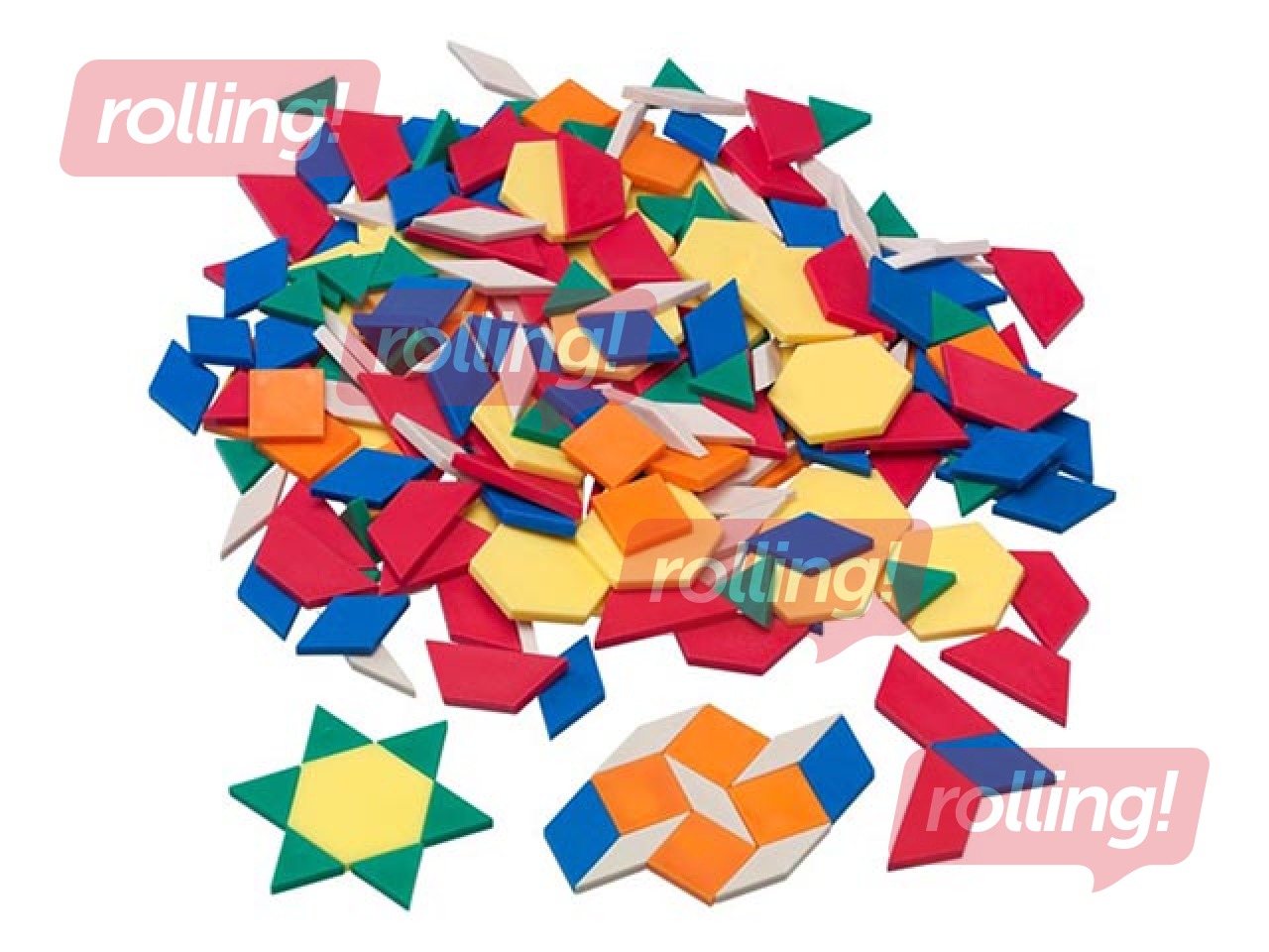 Spēle ģeometriskas formas un figūras, Linex, 250 gab