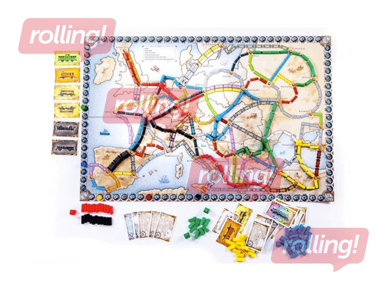 Galda spēle Ticket to Ride Europe