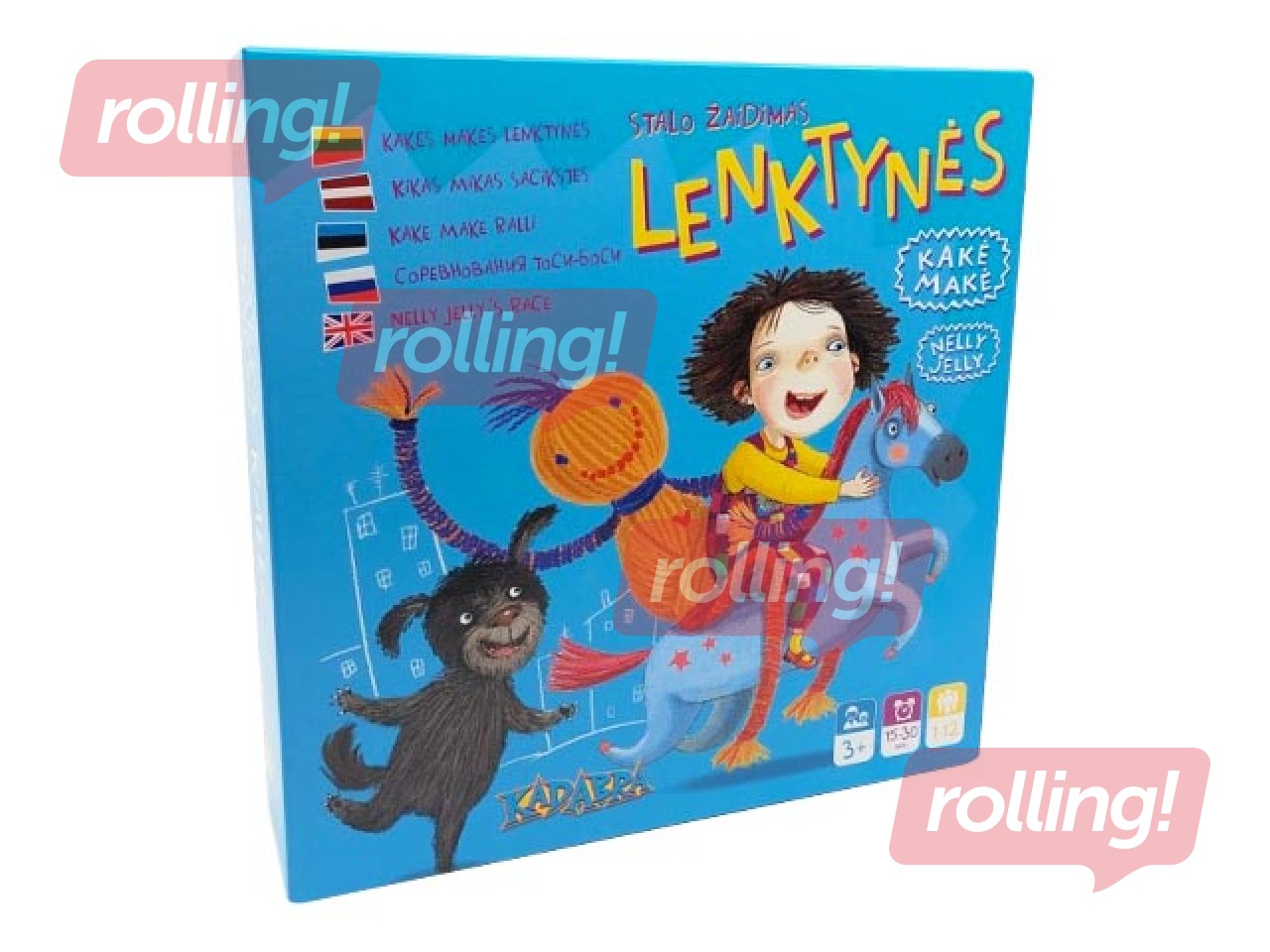 Spēle Kika Mika: Sacīkstes