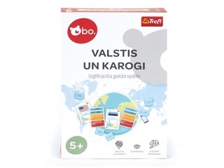 Galda spēle ''Valstis un karogi'', LV