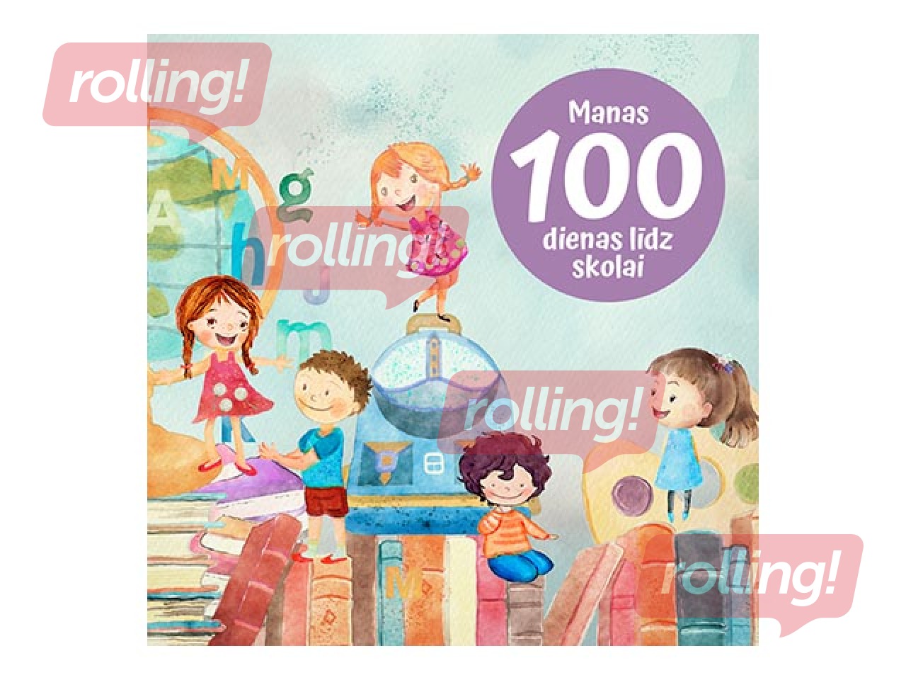 Rakstāmgrāmata - Manas 100 dienas līdz skolai