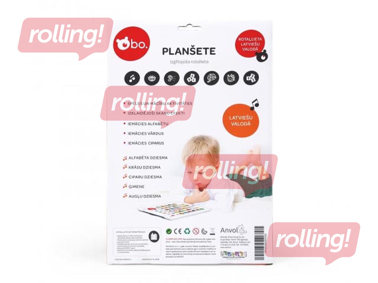 Spēle Izglītojoša planšete