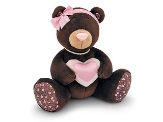 Lācītis Milk With Heart, 25cm