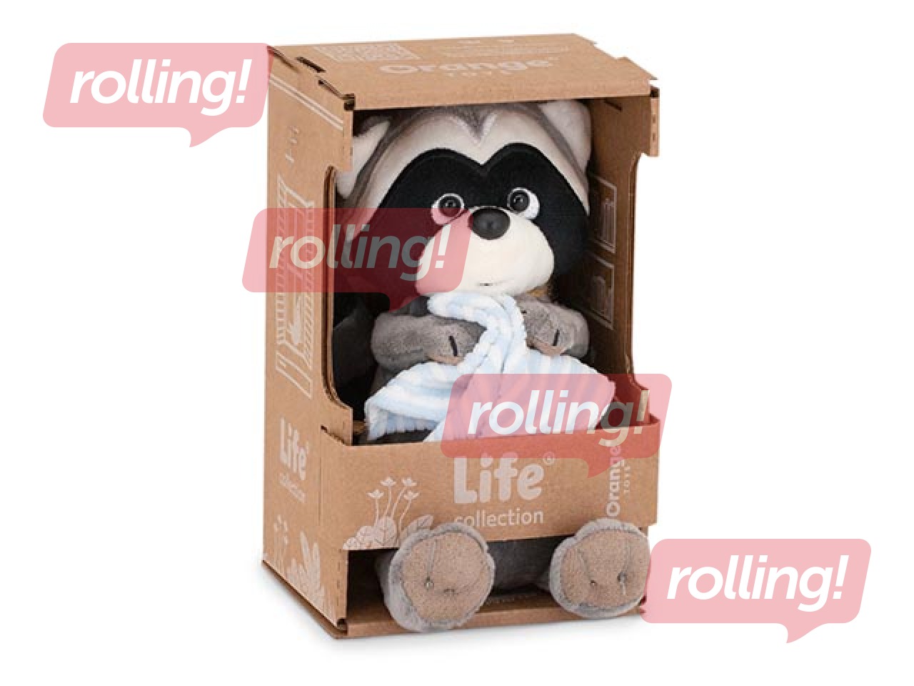 Mīkstā rotaļlieta Orange toys, jenots Denijs, 18cm