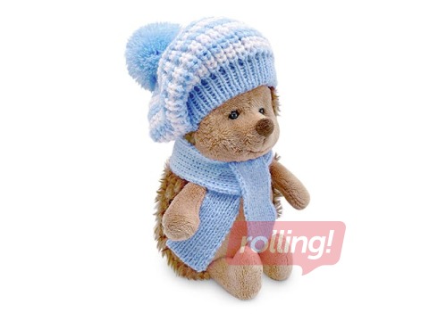 Mīkstā rotaļļieta Orange Toys, Ezītis zili svītrainā cepurē, 18cm