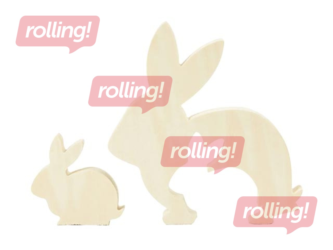 Koka zaķi, divi vienā