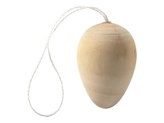 Koka dekors - olas, ar aukliņu, 15 gab.