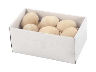 Koka dekors - olas, ar aukliņu, 15 gab.