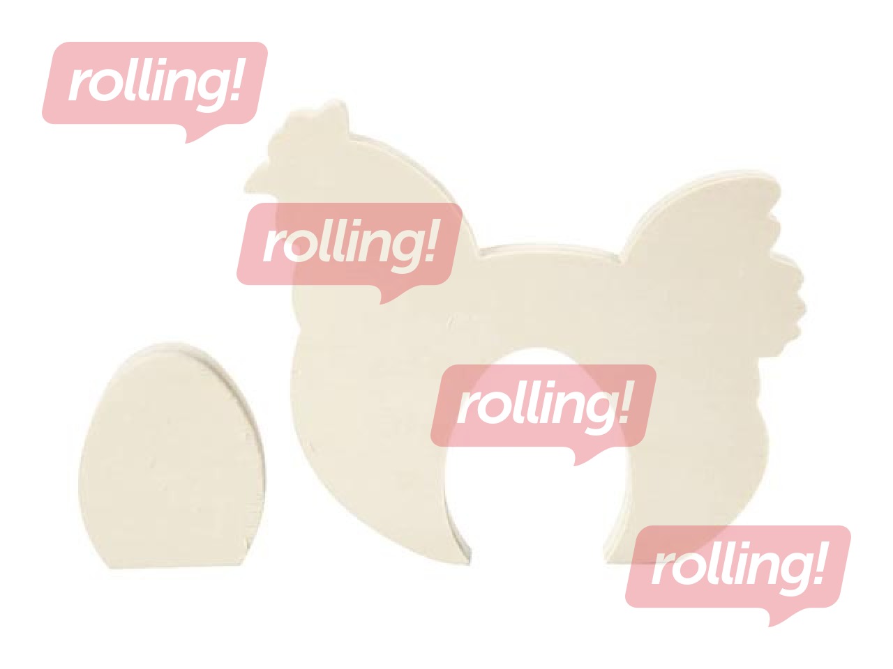 Koka figūras, divi vienā