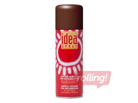 Pūšamā akrilkrāsa, matēta, brūna, 200 ml