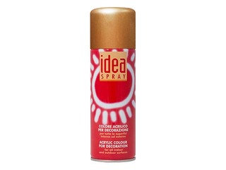 Pūšamā akrilkrāsa, matēte, zelta hroms, 200 ml