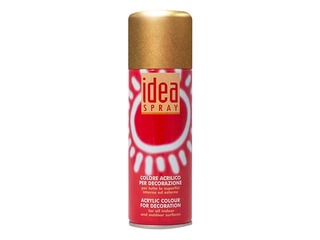 Pūšamā akrilkrāsa, matēta, spoži zelts, 200 ml