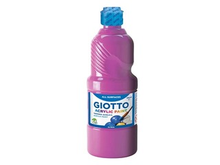 Akrila krāsa Giotto, 500ml, rozā