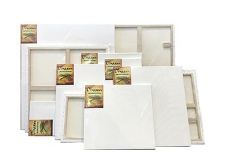 Audekls Vincent 24x19 cm, gruntēts, ar apakšrāmi