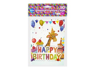 Dimanta mozaīkas apsveikuma kartiņas 