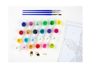 Komplekts gleznošanai pēc numuriem