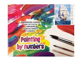 Komplekts gleznošanai pēc numuriem