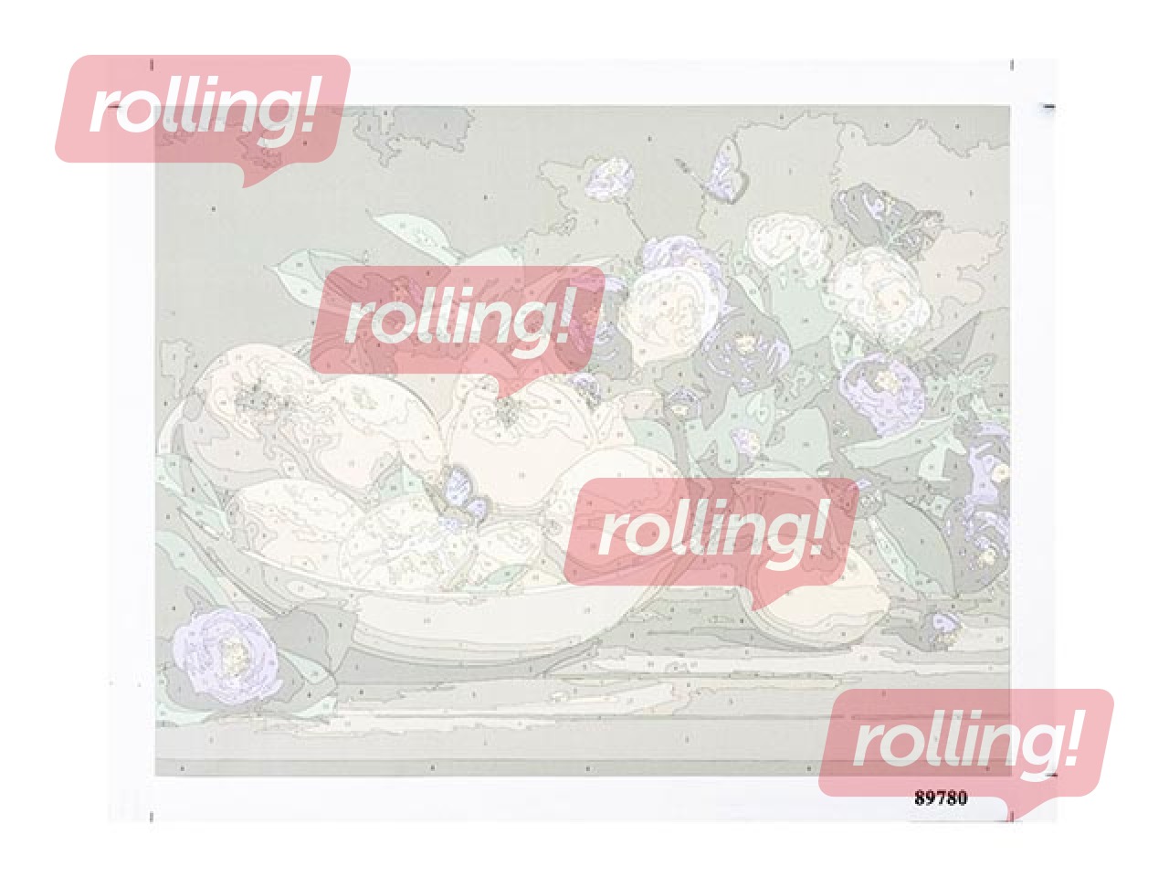 Komplekts gleznošanai pēc numuriem