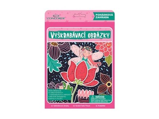 Skrāpējamā grāmatiņa Pasaku dārzs