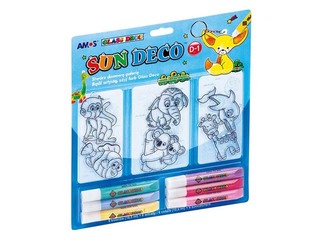 Stikla dekorēšanas krāsu komplekts, Glass Deco Suncatchers SD10B06-D1