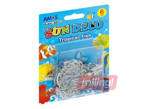 Vitrāžu piekariņi, Sun Deco SCS6-TF, Tropical Fish