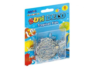 Vitrāžu piekariņi, Sun Deco SCS6-TF, Tropical Fish