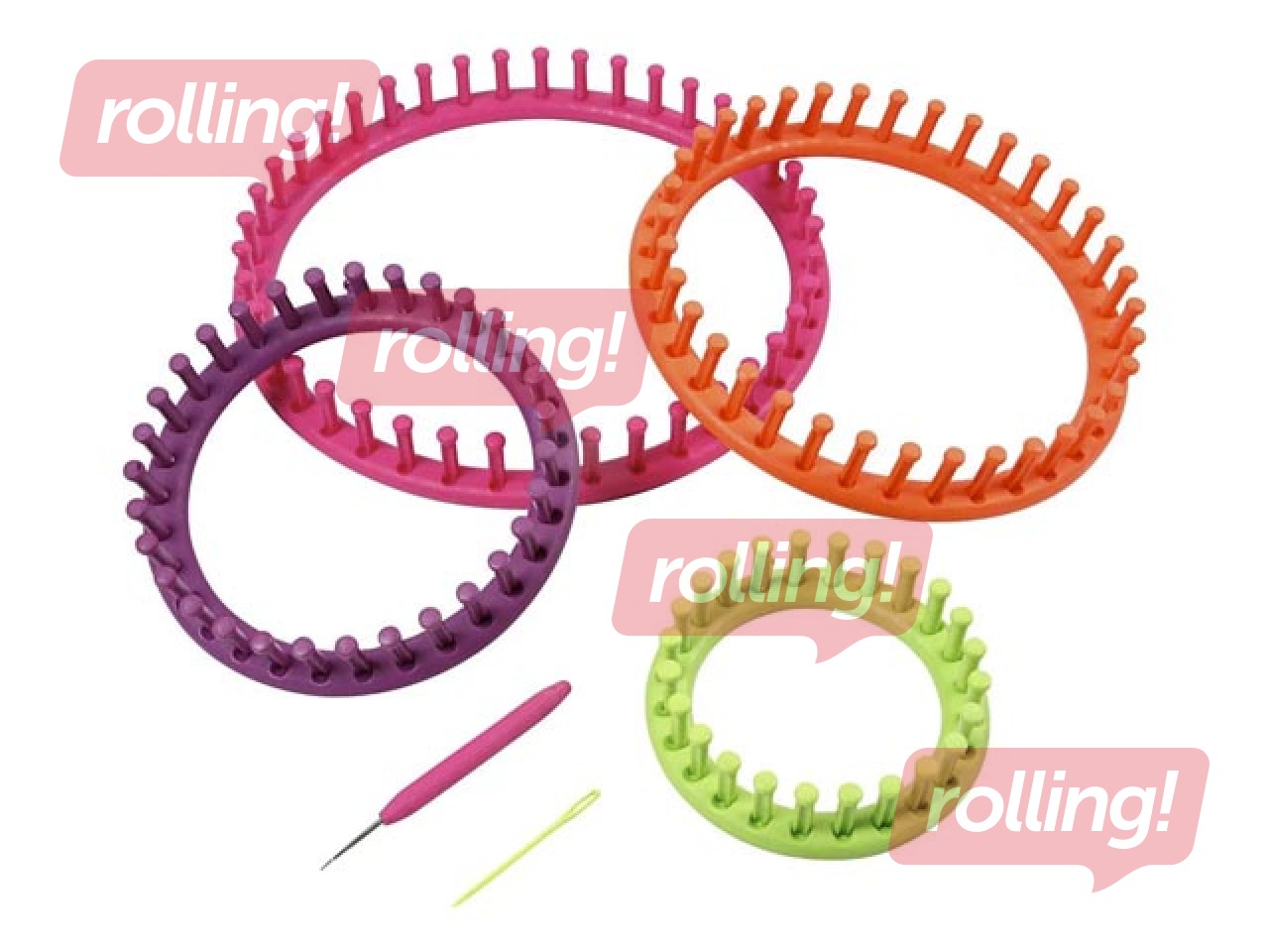 Adīšanas stelles 12-17-22-27 cm